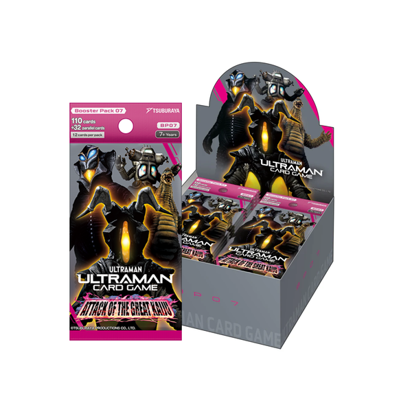 Ultraman TCG: BP07 Attack of the Great Kaiju (English)-Booster Pack-Tsuburaya-Ace Cards & Collectibles