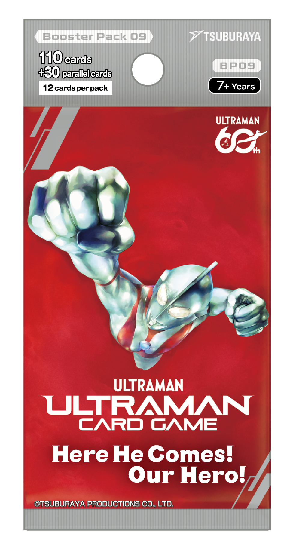 Ultraman TCG: BP09 Here He Comes! Our Hero! (English)-Booster Pack-Tsuburaya-Ace Cards & Collectibles