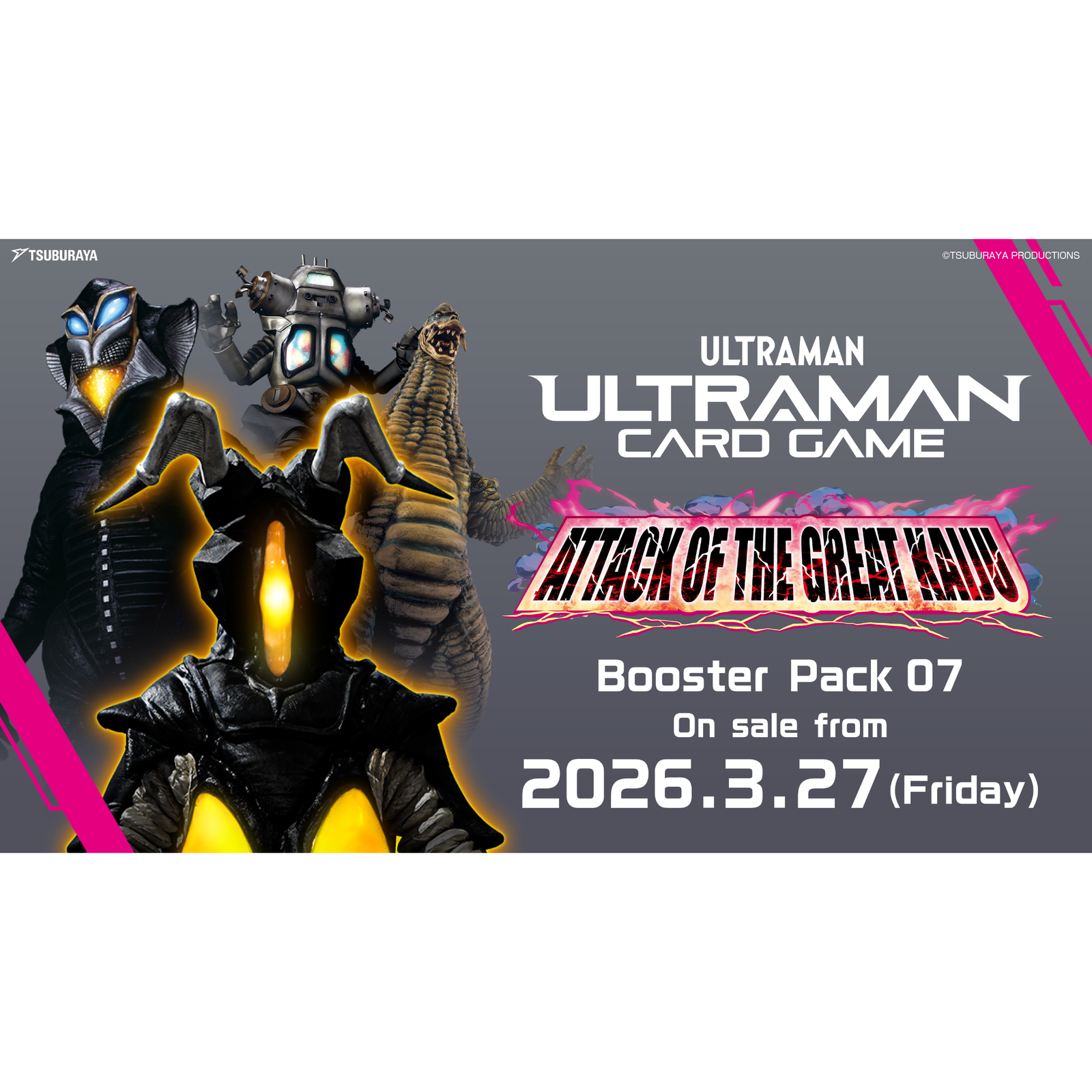 Ultraman TCG: Booster Box Series [BP03/BP07] (English)-BP01 [Volume 1]-Tsuburaya-Ace Cards & Collectibles