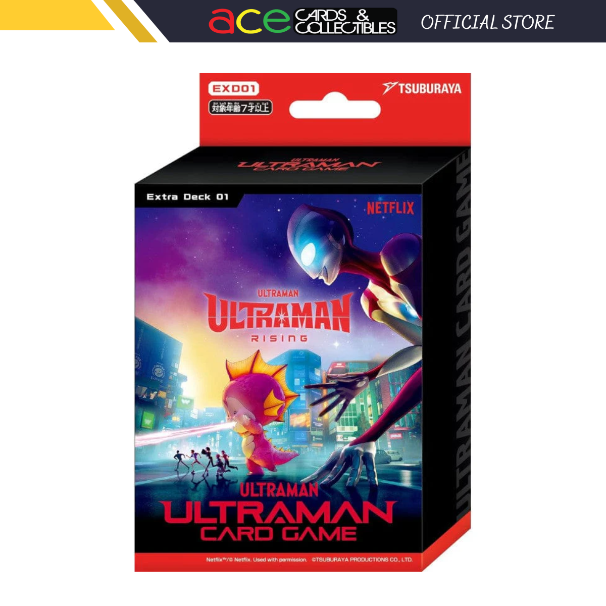 Ultraman TCG: Extra Deck Vol.01 Ultraman: Rising (English)-Tsuburaya-Ace Cards &amp; Collectibles