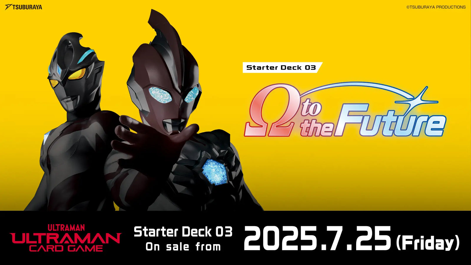 Ultraman TCG: Starter Decks Ω to the Future [SD03] (English)-Tsuburaya-Ace Cards & Collectibles