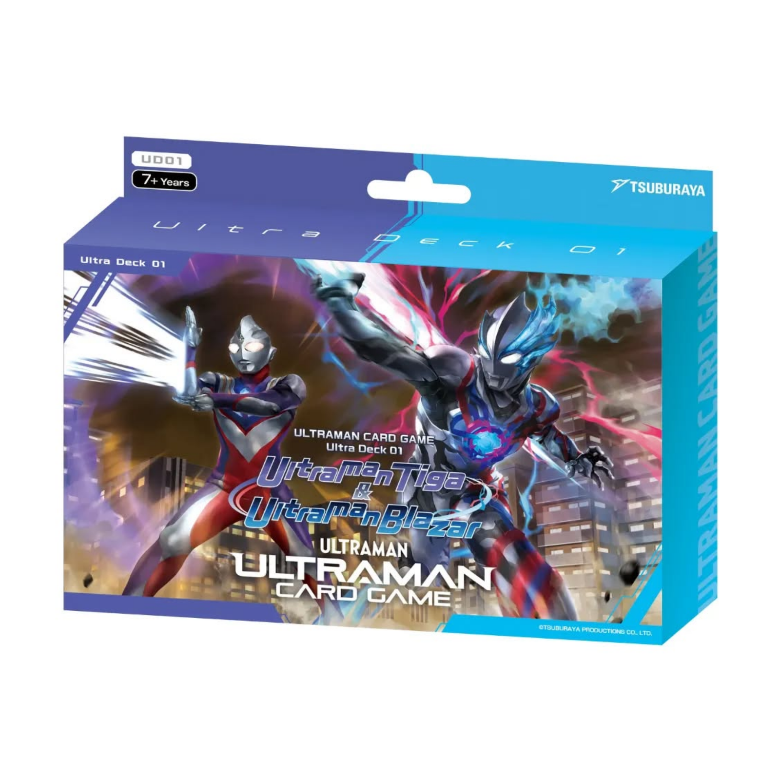 Ultraman TCG: Ultra Deck 01 Ultraman Tiga & Ultraman Blazar [UD01] (English)-Tsuburaya-Ace Cards & Collectibles