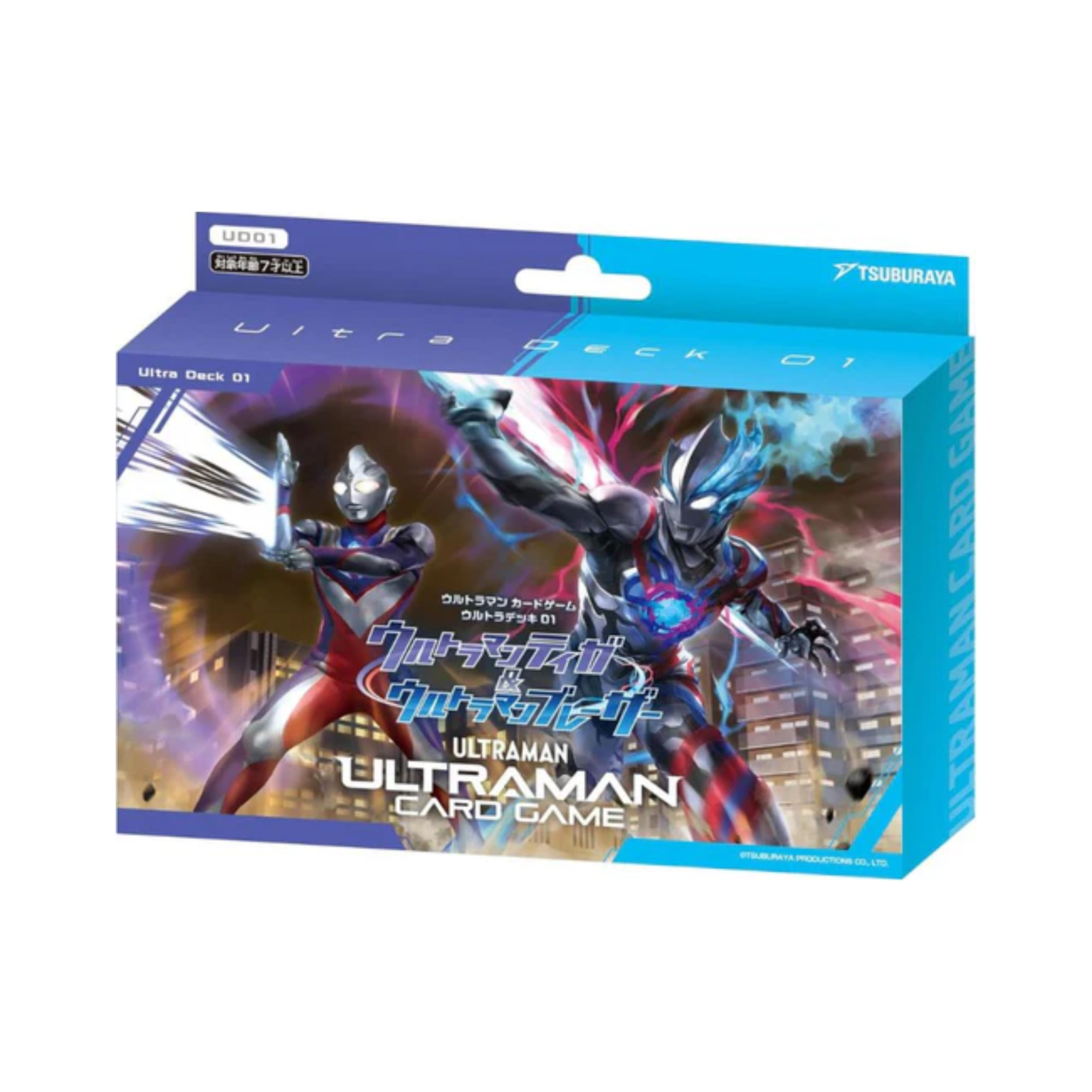 Ultraman TCG: Ultra Deck 01 Ultraman Tiga & Ultraman Blazar [UD01]-Tsuburaya-Ace Cards & Collectibles