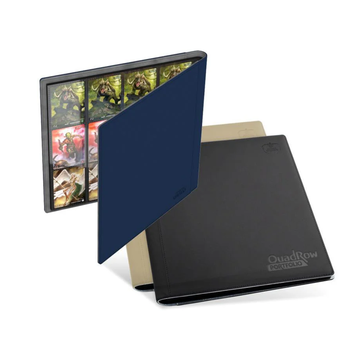Ultimate Guard Card Album QuadRow Portfolio 480 XenoSkin™ 12-Pocket-Black-Ultimate Guard-Ace Cards & Collectibles