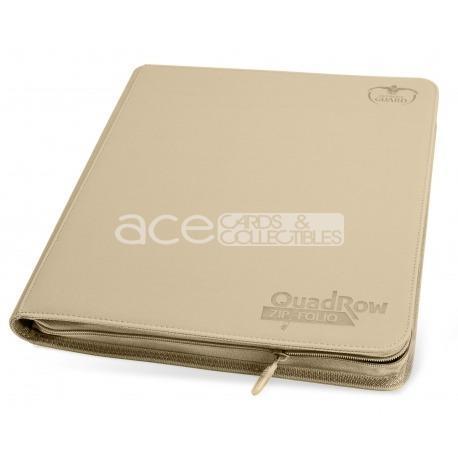 Ultimate Guard Card Album QuadRow Zipfolio™ 480 XenoSkin™ 24-Pocket-Sand-Ultimate Guard-Ace Cards &amp; Collectibles