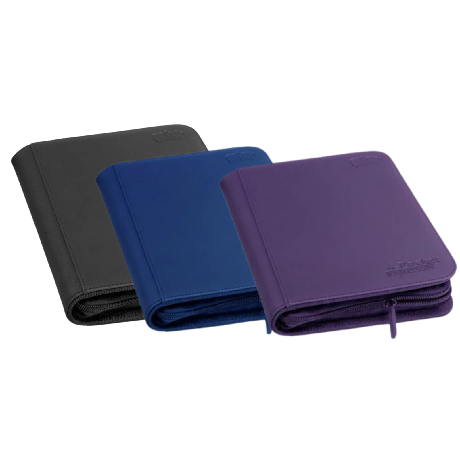 Ultimate Guard Card Album Zipfolio XenoSkin™ 4-Pocket-Black-Ultimate Guard-Ace Cards & Collectibles