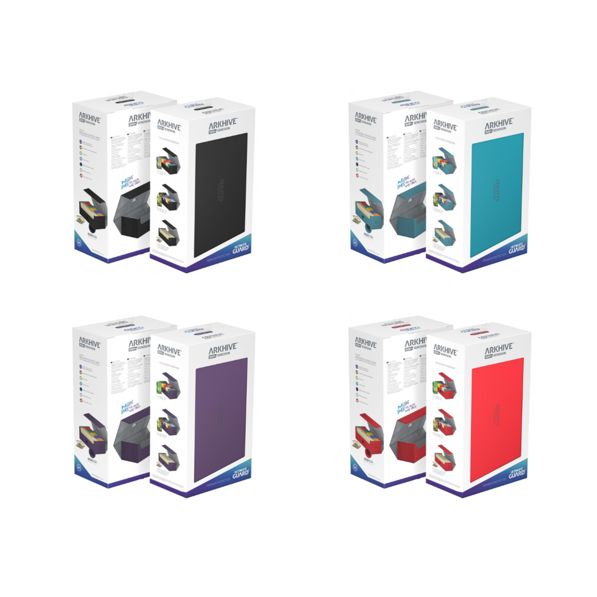 Ultimate Guard Storage Box Arkhive™ 800+ XenoSkin™-Black Storage 800+-Ultimate Guard-Ace Cards & Collectibles