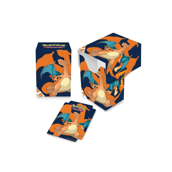 Ultra PRO 80+ Full View Deck Box (Pokemon TCG Charizard)-Ultra PRO-Ace Cards & Collectibles