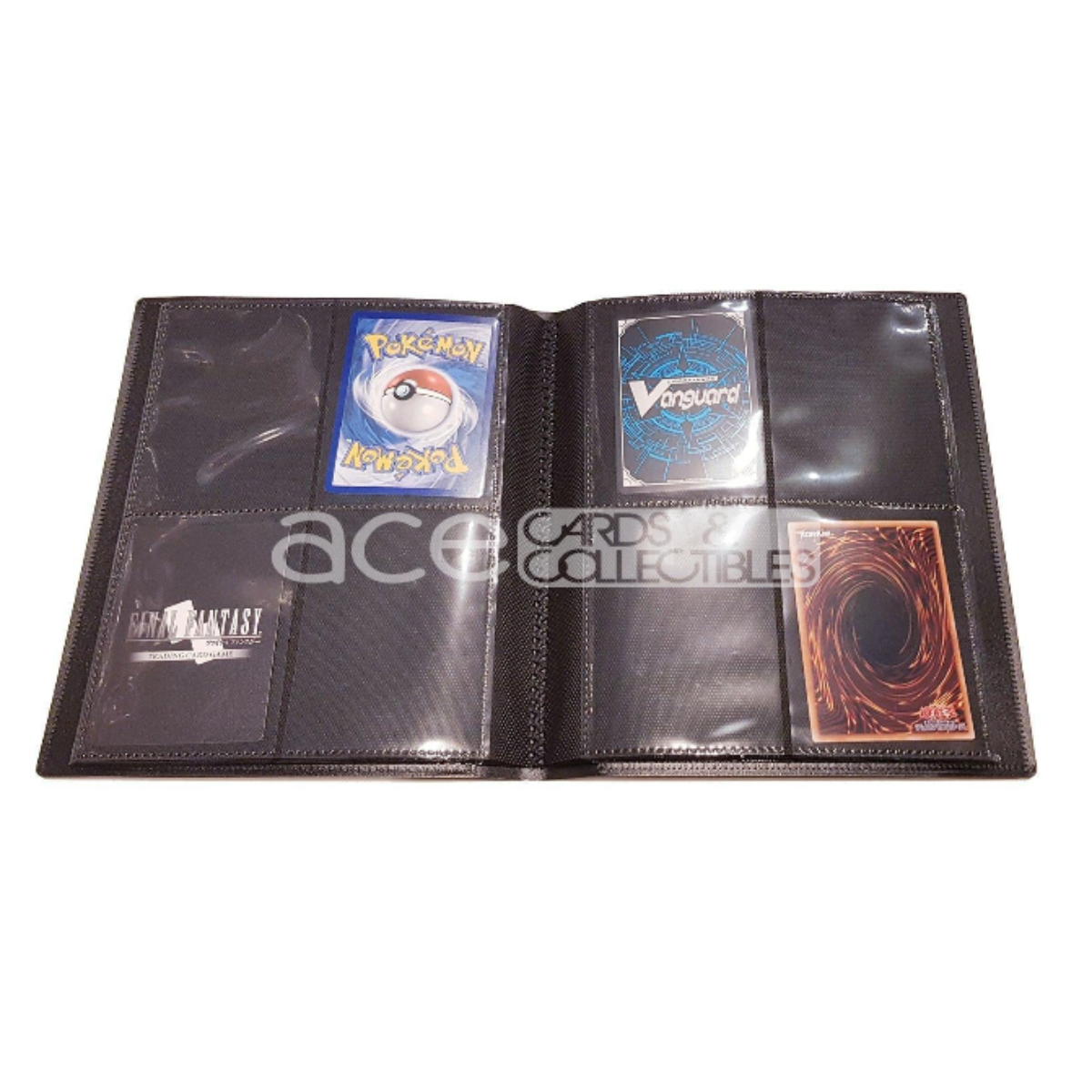 Ultra PRO Album PRO-Binder Eclipse 4-pocket-Jet Black-Ultra PRO-Ace Cards &amp; Collectibles