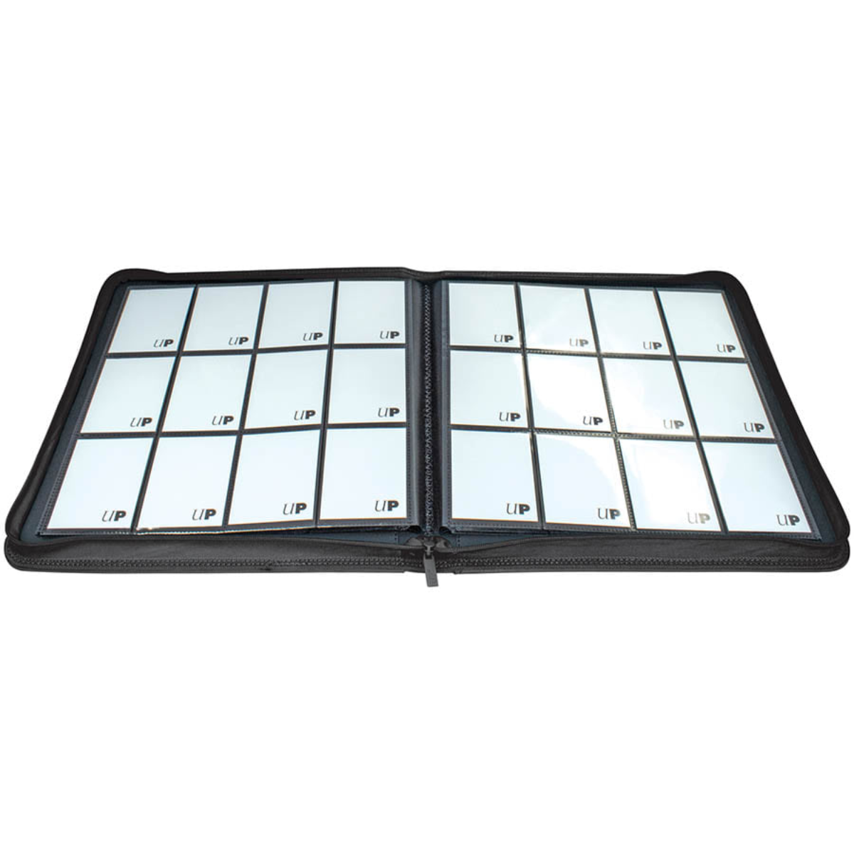 Ultra PRO Album Vivid 12-Pocket Zippered PRO-Binder - Black-Ultra PRO-Ace Cards & Collectibles