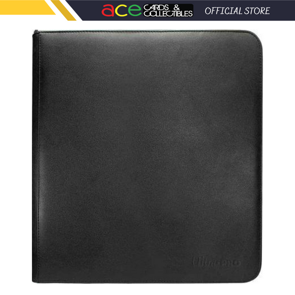 Ultra PRO Album Vivid 12-Pocket Zippered PRO-Binder - Black-Ultra PRO-Ace Cards & Collectibles