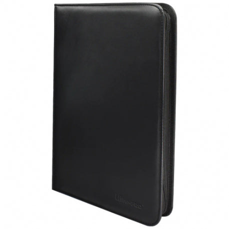 Ultra PRO Album Vivid 9-Pocket Zippered PRO-Binder - Black-Ultra PRO-Ace Cards &amp; Collectibles