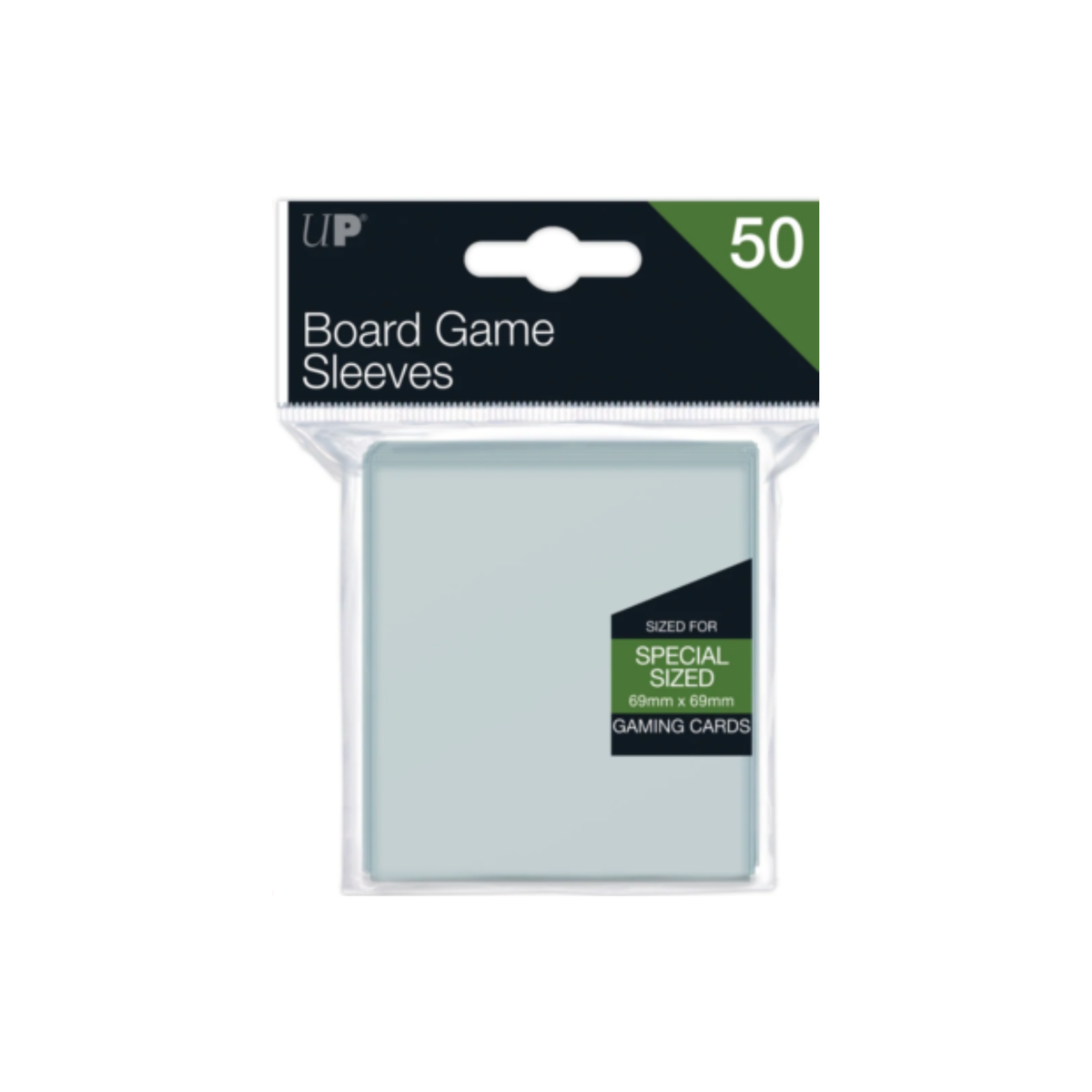 Ultra PRO Board Game Card Sleeve 50ct Fits Special Sized [69mm X 69mm] (Clear)-Ultra PRO-Ace Cards & Collectibles