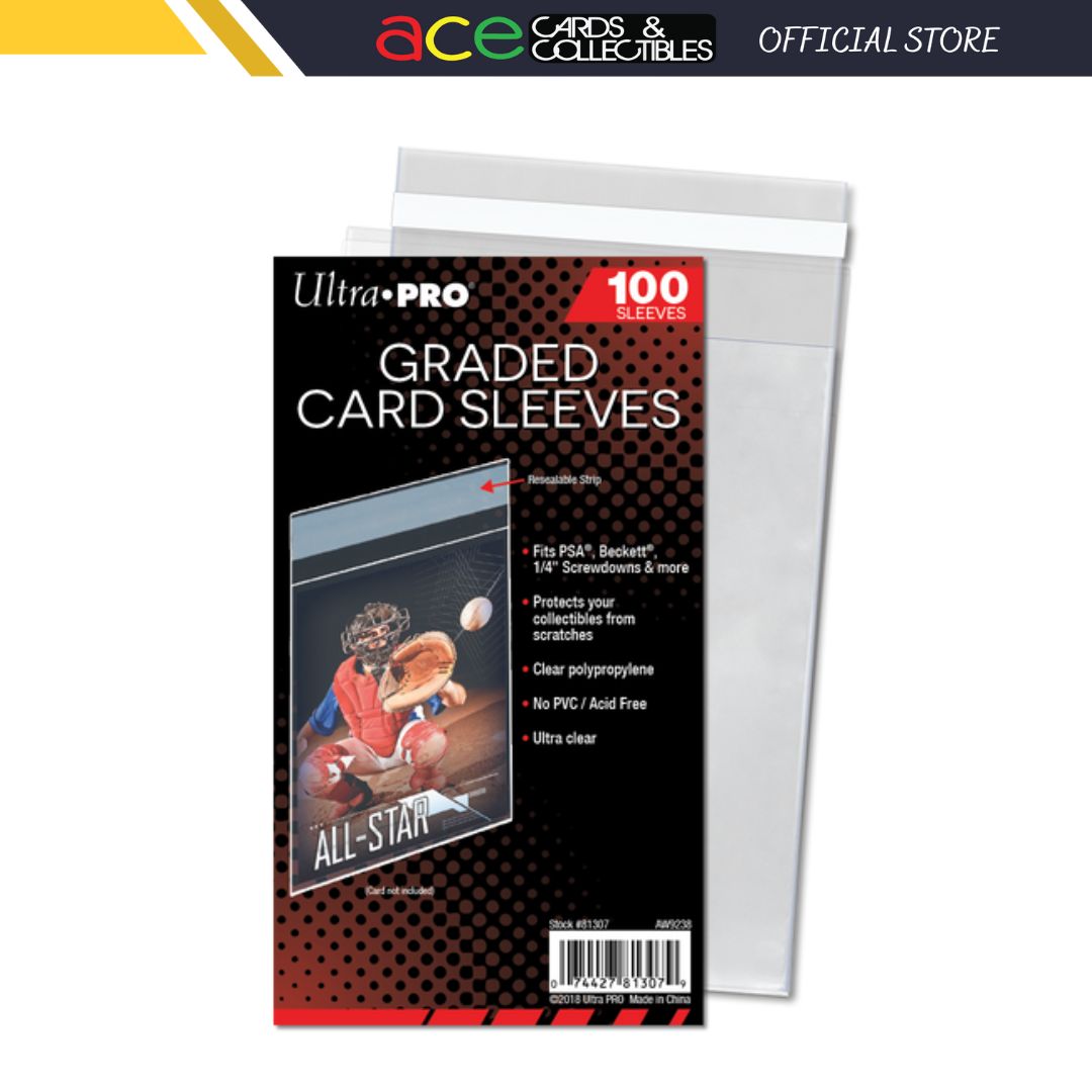Ultra PRO Graded Card Resealable Sleeves (100ct)-Ultra PRO-Ace Cards &amp; Collectibles