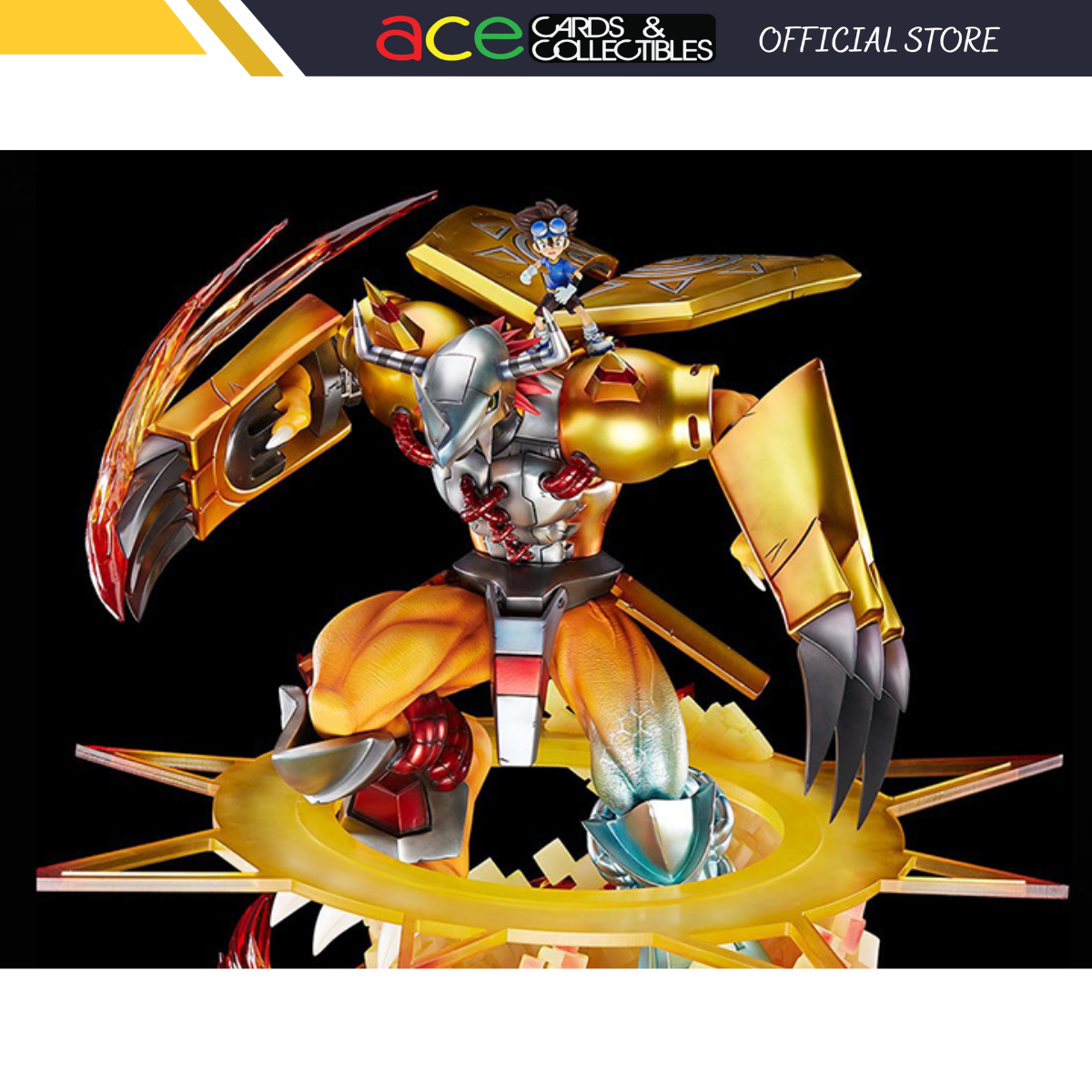 Digimon Adventure Large Statues Series &quot;Wargreymon&quot;-Union Creative-Ace Cards &amp; Collectibles