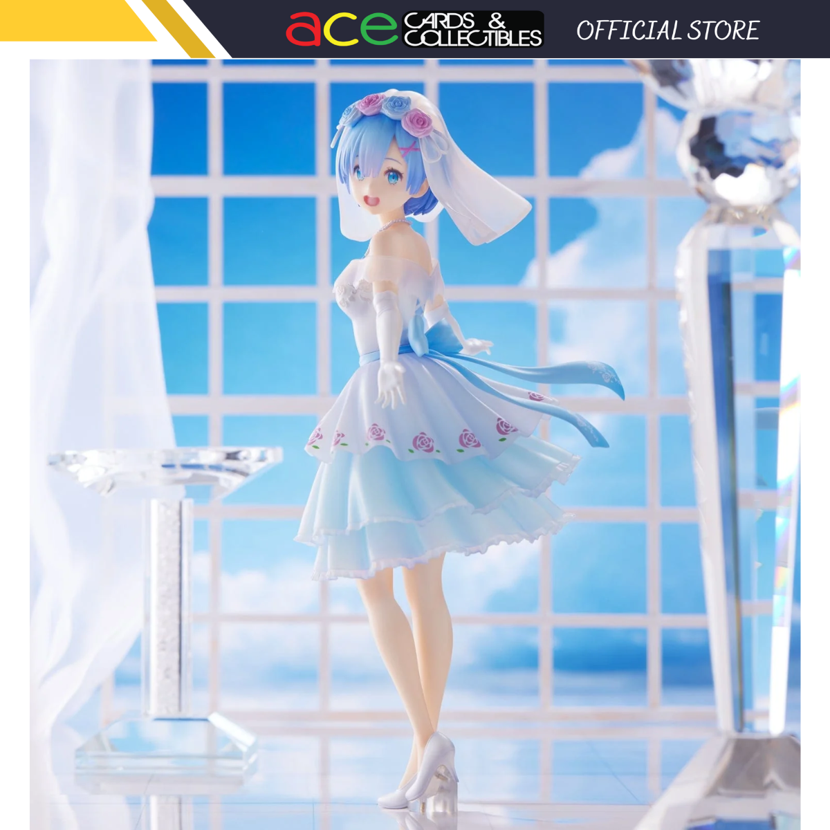 Re: Zero -Starting Life in Another World- "Rem" (Wedding Ver.)-Union Creative-Ace Cards & Collectibles