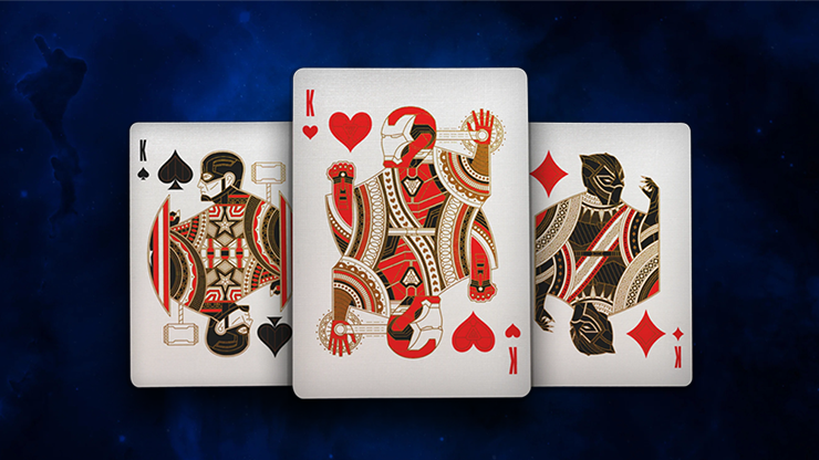Avengers Playing Cards by Theory11-Blue-United States Playing Cards Company-Ace Cards & Collectibles