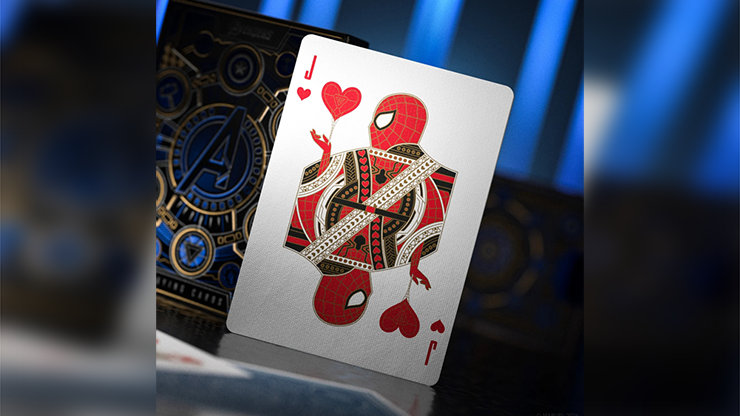 Avengers Playing Cards by Theory11-Blue-United States Playing Cards Company-Ace Cards & Collectibles