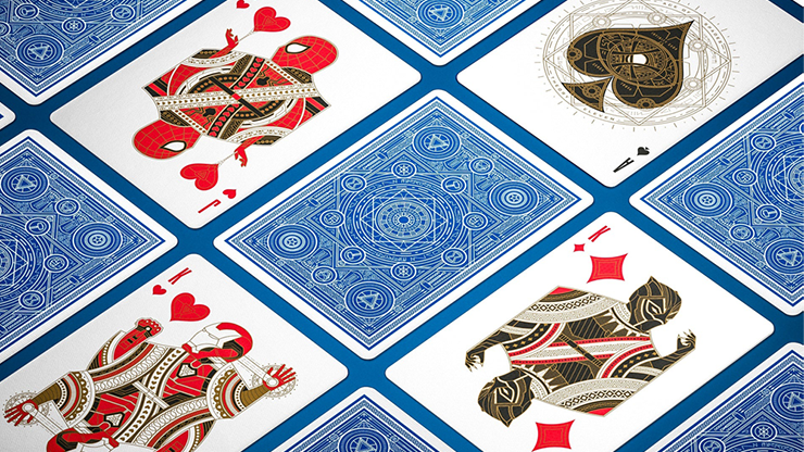 Avengers Playing Cards by Theory11-Blue-United States Playing Cards Company-Ace Cards & Collectibles