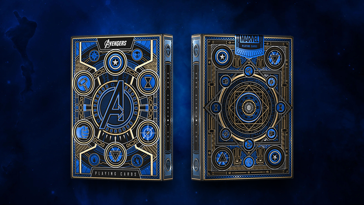Avengers Playing Cards by Theory11-Blue-United States Playing Cards Company-Ace Cards & Collectibles