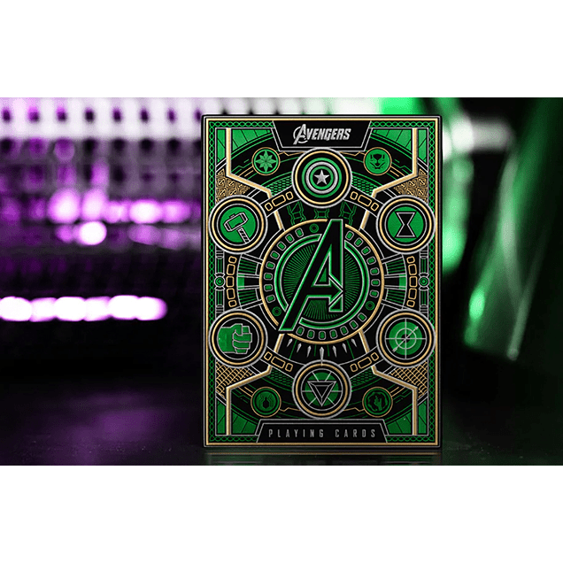 Avengers Playing Cards by Theory11-Green-United States Playing Cards Company-Ace Cards & Collectibles
