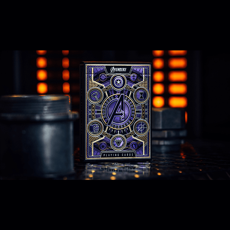 Avengers Playing Cards by Theory11-Purple-United States Playing Cards Company-Ace Cards & Collectibles