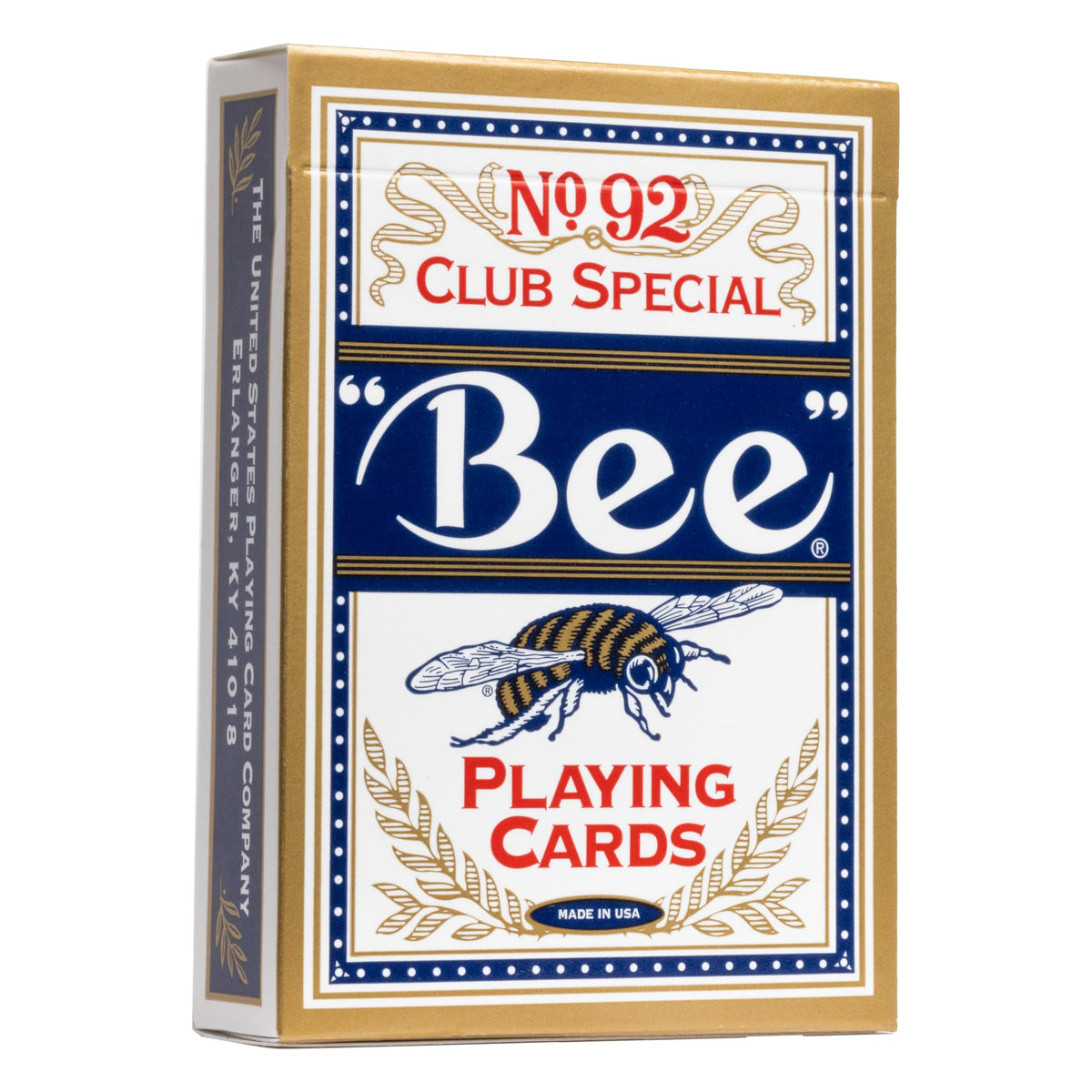 Bicycle Bee No.92 Club Special Series Playing Cards-Blue-United States Playing Cards Company-Ace Cards & Collectibles