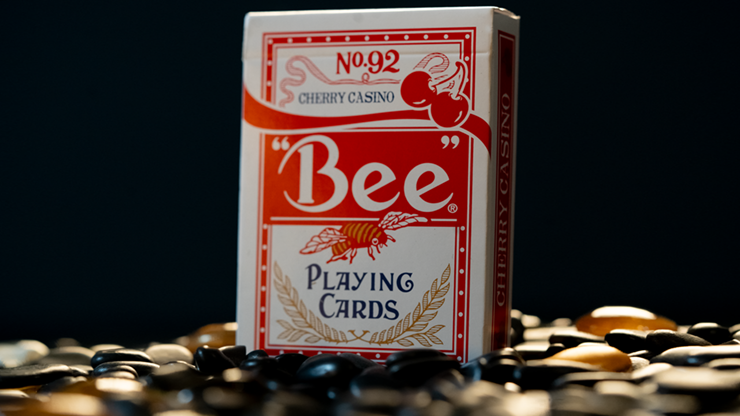 Bicycle Bee X Cherry Playing Cards-Red-United States Playing Cards Company-Ace Cards & Collectibles
