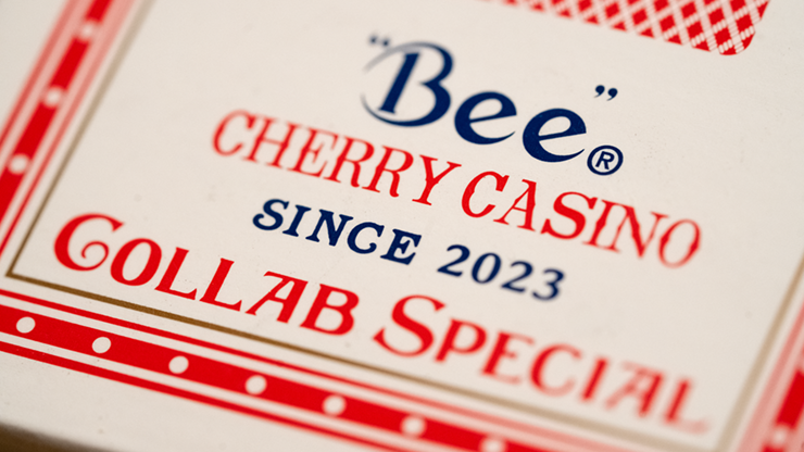 Bicycle Bee X Cherry Playing Cards-Red-United States Playing Cards Company-Ace Cards & Collectibles