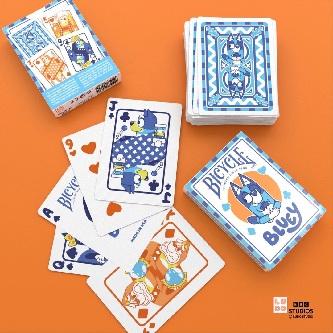 Bicycle Bluey Playing Cards-United States Playing Cards Company-Ace Cards & Collectibles