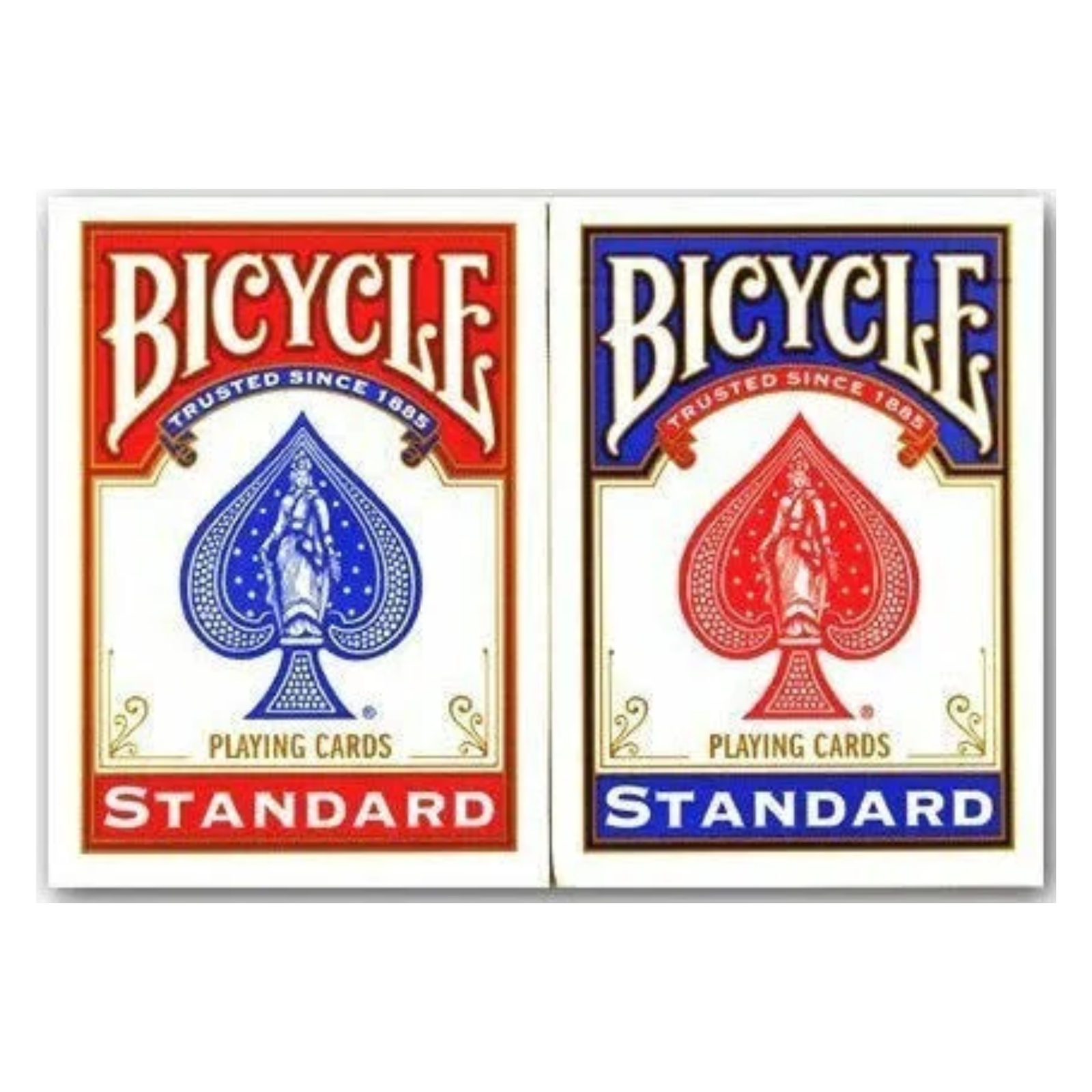 Bicycle Bridge Size Standard Playing Cards-Red-United States Playing Cards Company-Ace Cards & Collectibles