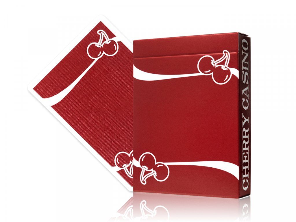 Bicycle Cherry Casino Series Playing Cards-Reno Red-United States Playing Cards Company-Ace Cards & Collectibles