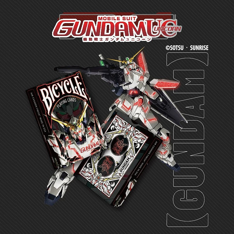 Bicycle Custom EX Gundam Series Playing Cards-Mobile Suit Gundam-United States Playing Cards Company-Ace Cards & Collectibles