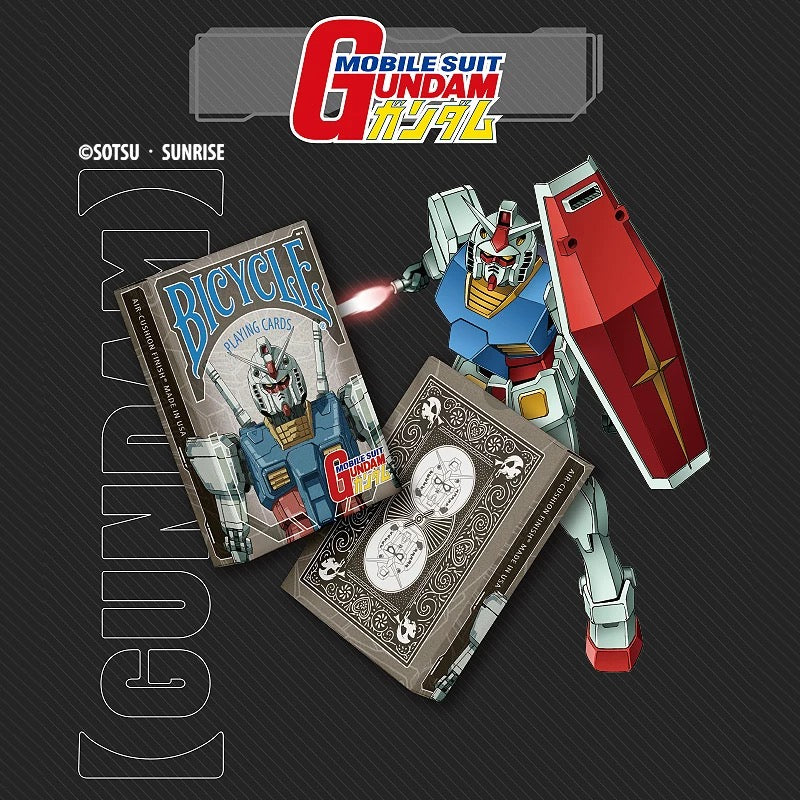 Bicycle Custom EX Gundam Series Playing Cards-Mobile Suit Gundam-United States Playing Cards Company-Ace Cards & Collectibles