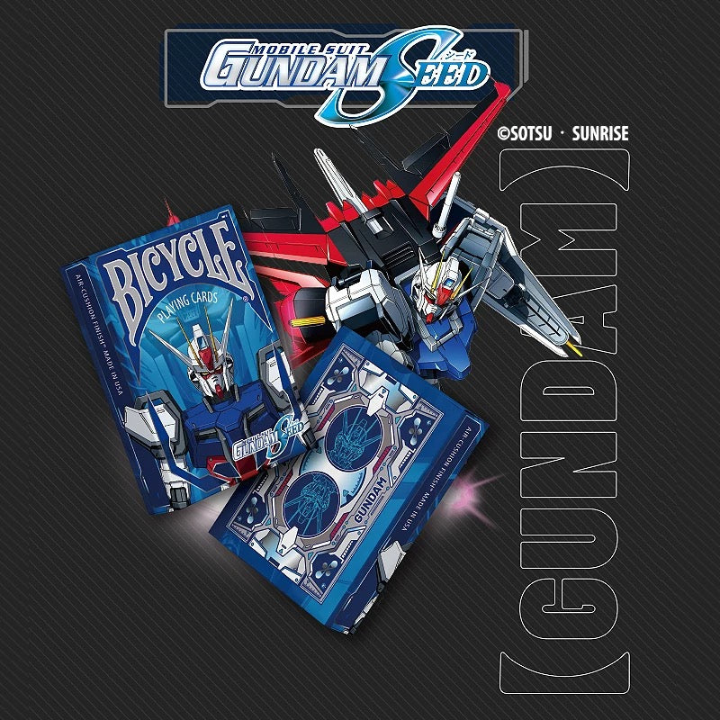 Bicycle Custom EX Gundam Series Playing Cards-Mobile Suit Gundam-United States Playing Cards Company-Ace Cards & Collectibles