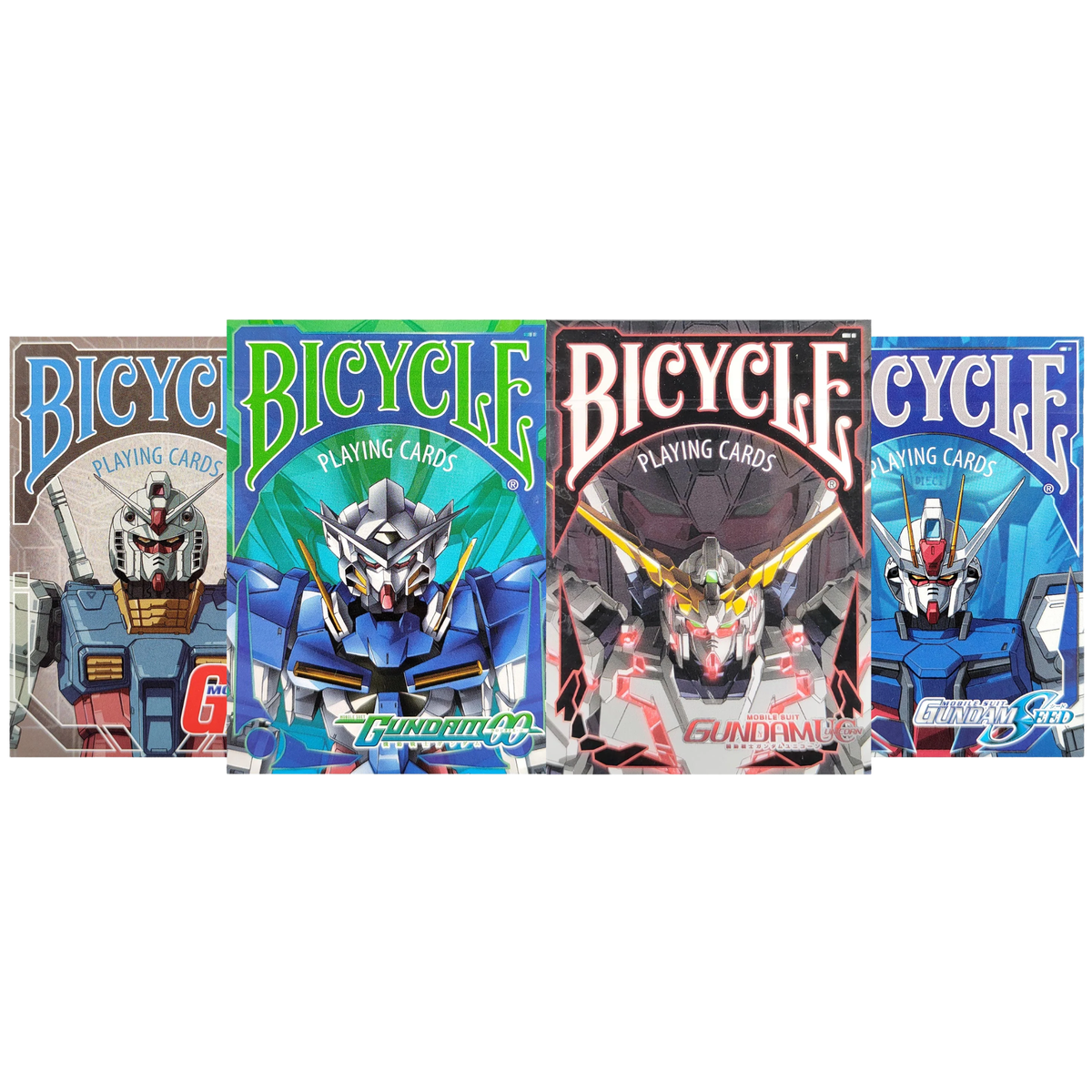 Bicycle Custom EX Gundam Series Playing Cards-Mobile Suit Gundam-United States Playing Cards Company-Ace Cards & Collectibles