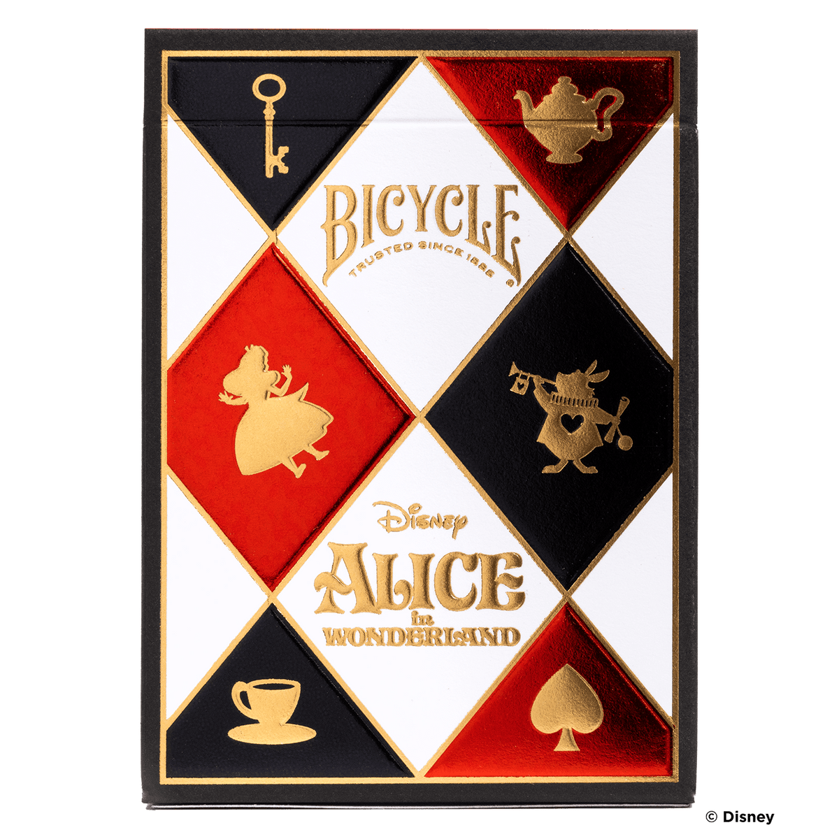 Bicycle Disney Alice in Wonderland Playing Cards-United States Playing Cards Company-Ace Cards &amp; Collectibles