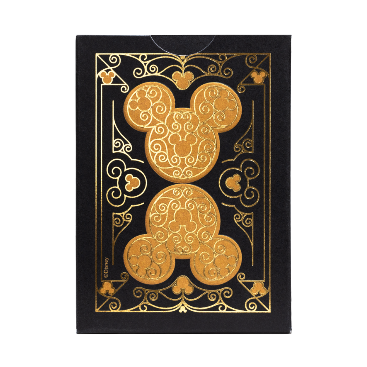 Bicycle Disney Black &amp; Gold Mickey Playing Cards-United States Playing Cards Company-Ace Cards &amp; Collectibles