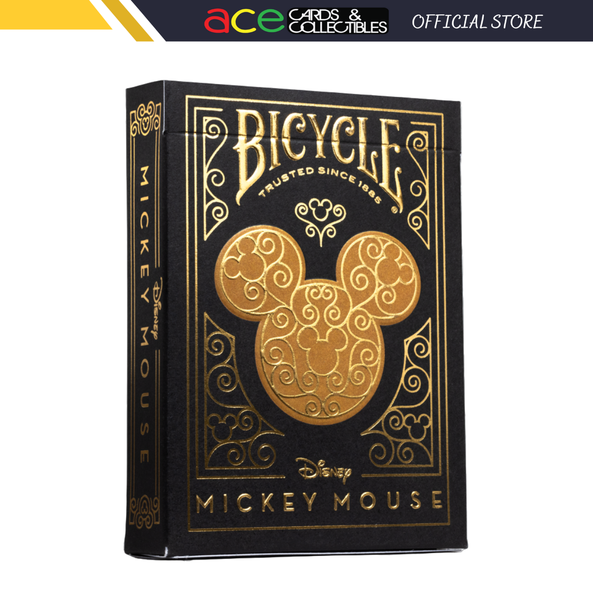 Bicycle Disney Black & Gold Mickey Playing Cards-United States Playing Cards Company-Ace Cards & Collectibles