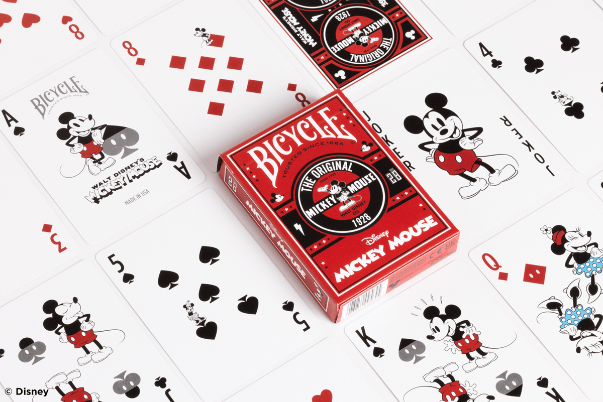 Bicycle Disney Classic Mickey Playing Cards-United States Playing Cards Company-Ace Cards &amp; Collectibles