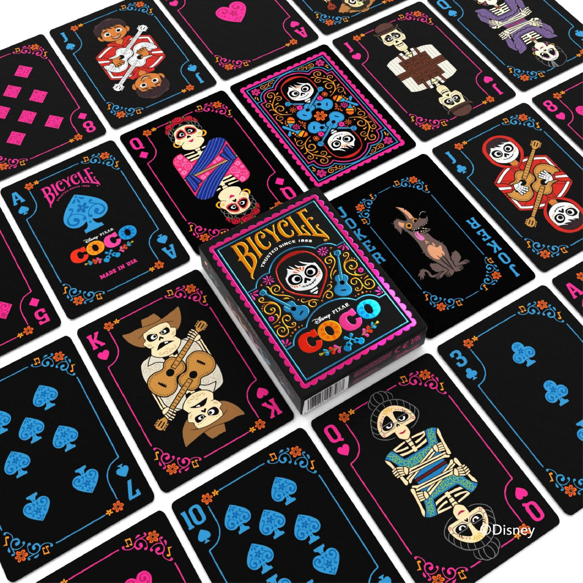 Bicycle Disney Coco Playing Cards-United States Playing Cards Company-Ace Cards & Collectibles