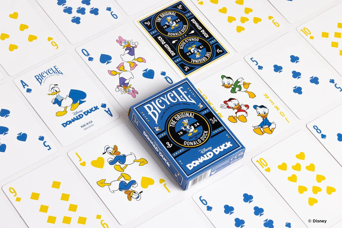 Bicycle Disney Donald Duck Playing Cards-United States Playing Cards Company-Ace Cards &amp; Collectibles