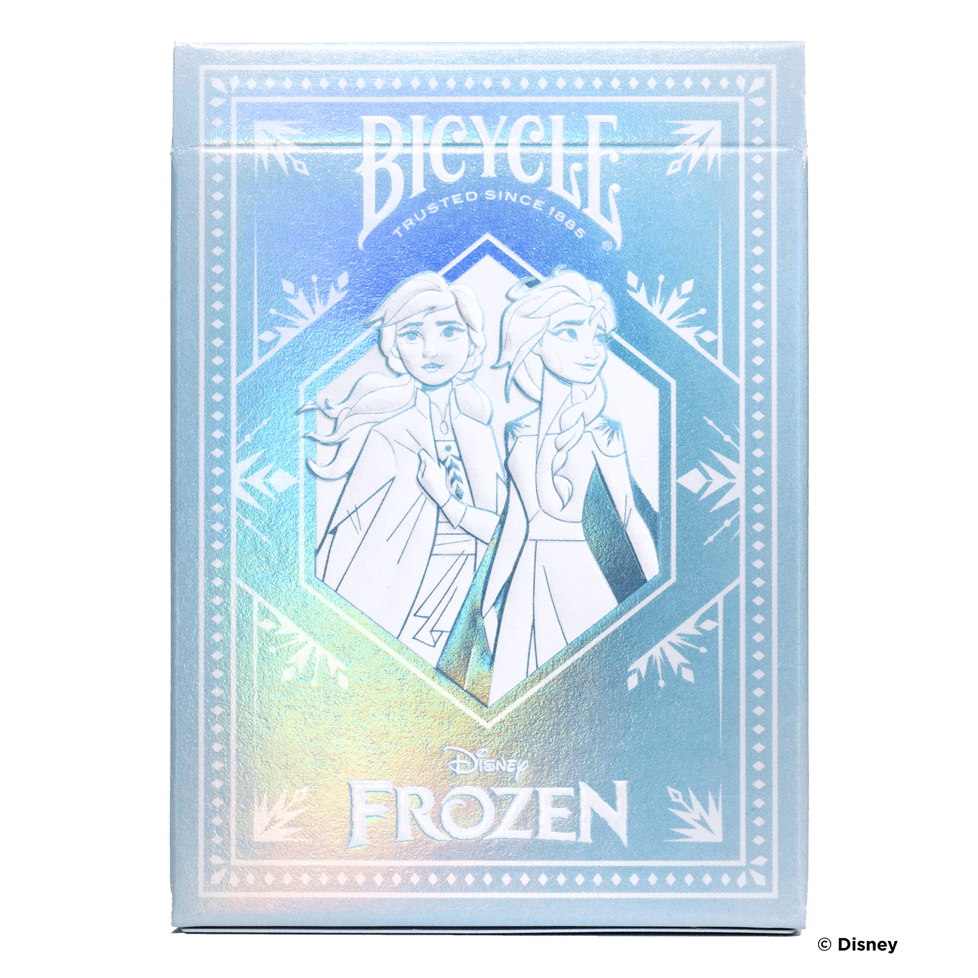 Bicycle Disney Frozen Blue Playing Cards-United States Playing Cards Company-Ace Cards & Collectibles