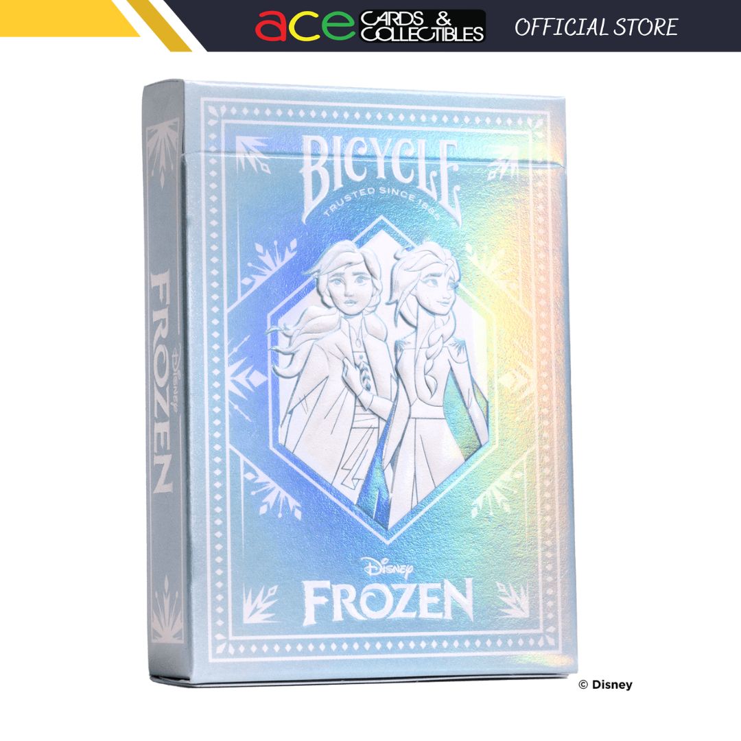 Bicycle Disney Frozen Blue Playing Cards-United States Playing Cards Company-Ace Cards & Collectibles
