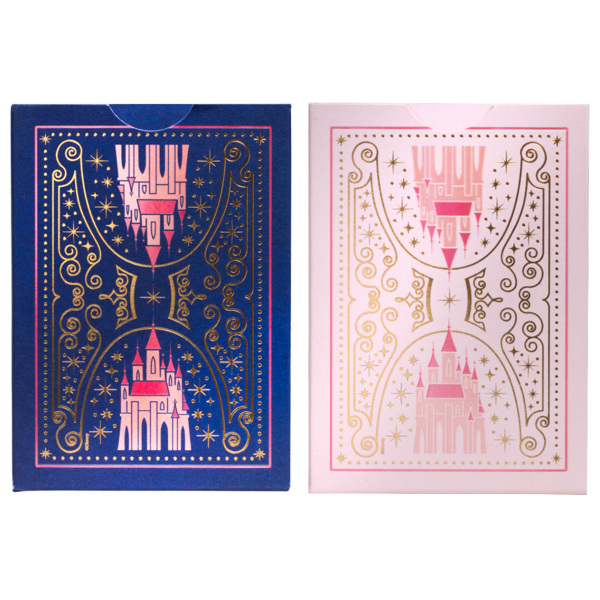 Bicycle Disney Princess Playing Cards-Navy-United States Playing Cards Company-Ace Cards &amp; Collectibles