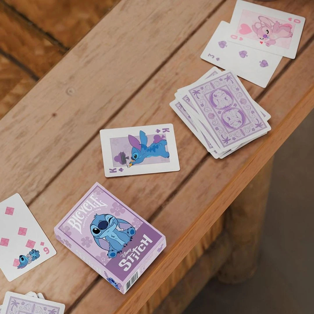 Bicycle Disney Stitch Purple Playing Cards-United States Playing Cards Company-Ace Cards & Collectibles