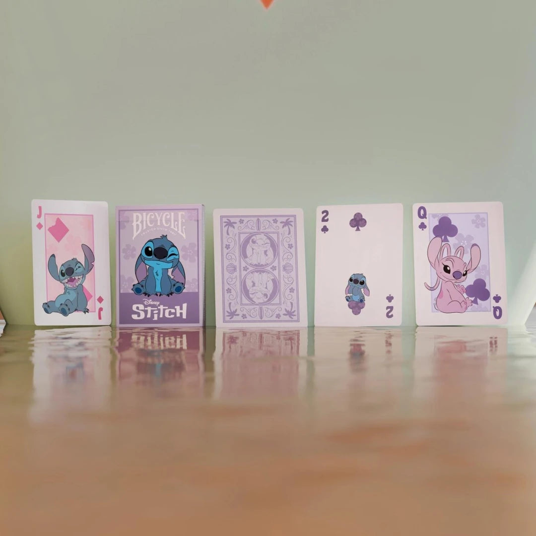 Bicycle Disney Stitch Purple Playing Cards-United States Playing Cards Company-Ace Cards & Collectibles