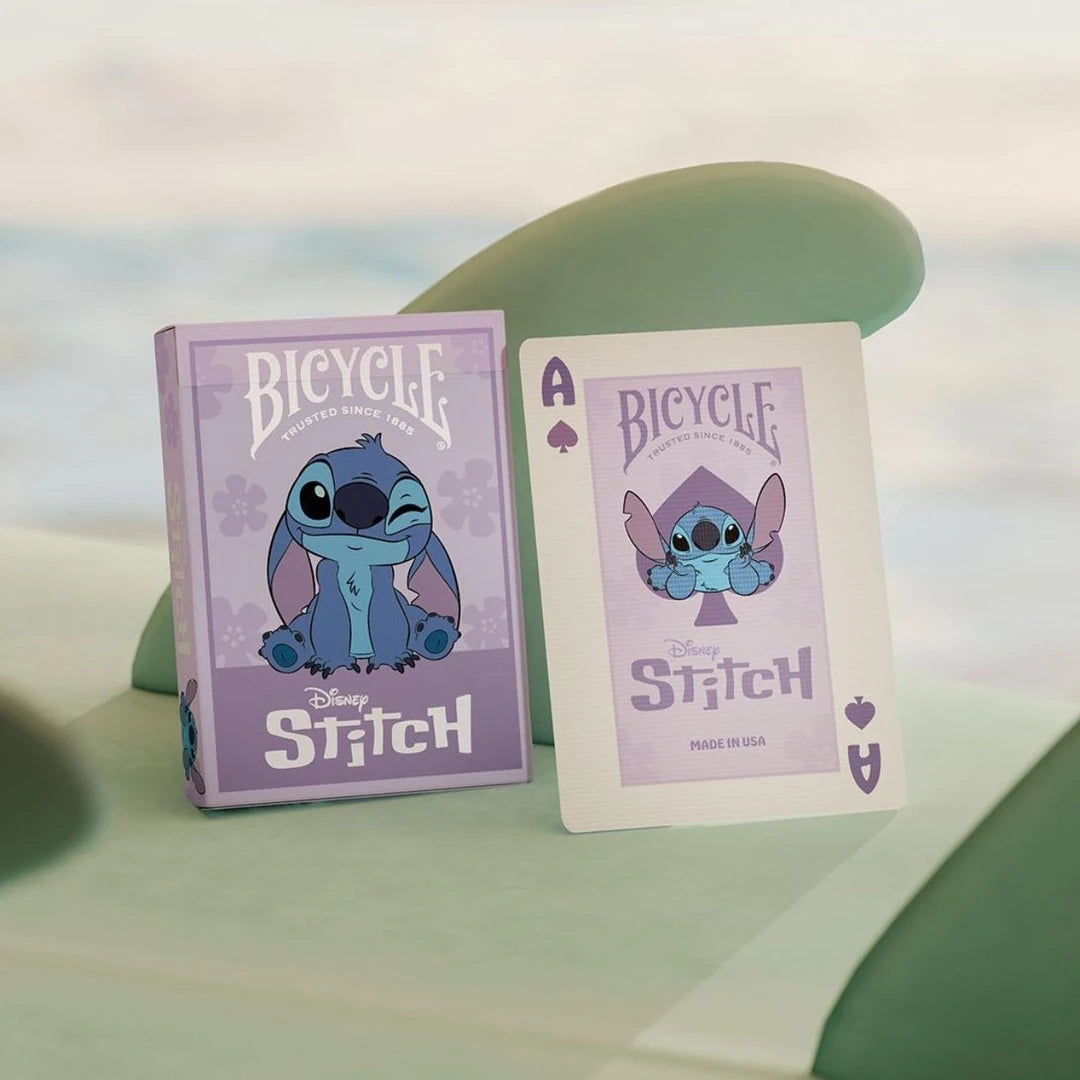 Bicycle Disney Stitch Purple Playing Cards-United States Playing Cards Company-Ace Cards & Collectibles