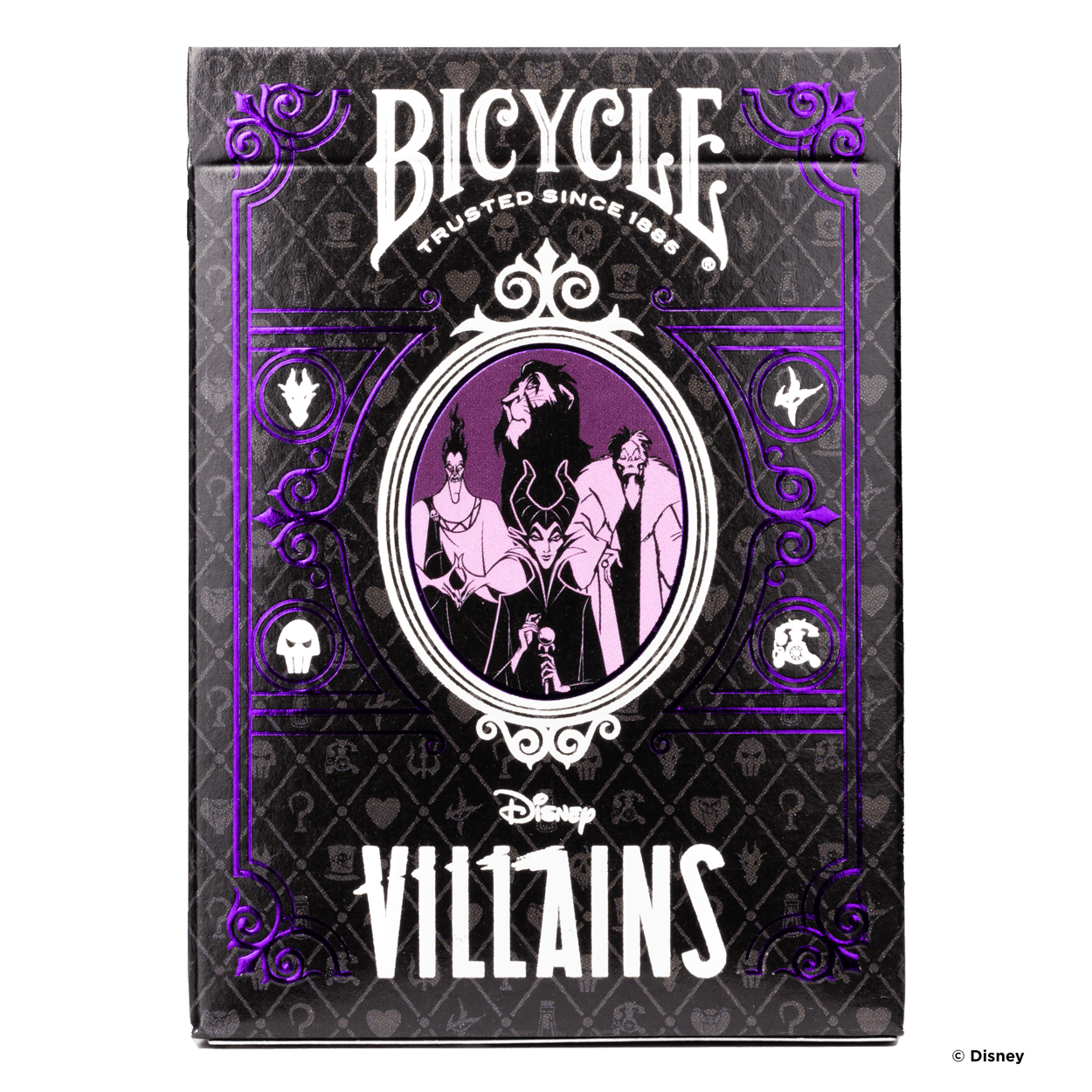 Bicycle Disney Villains Inspired Playing Cards-Purple-United States Playing Cards Company-Ace Cards & Collectibles