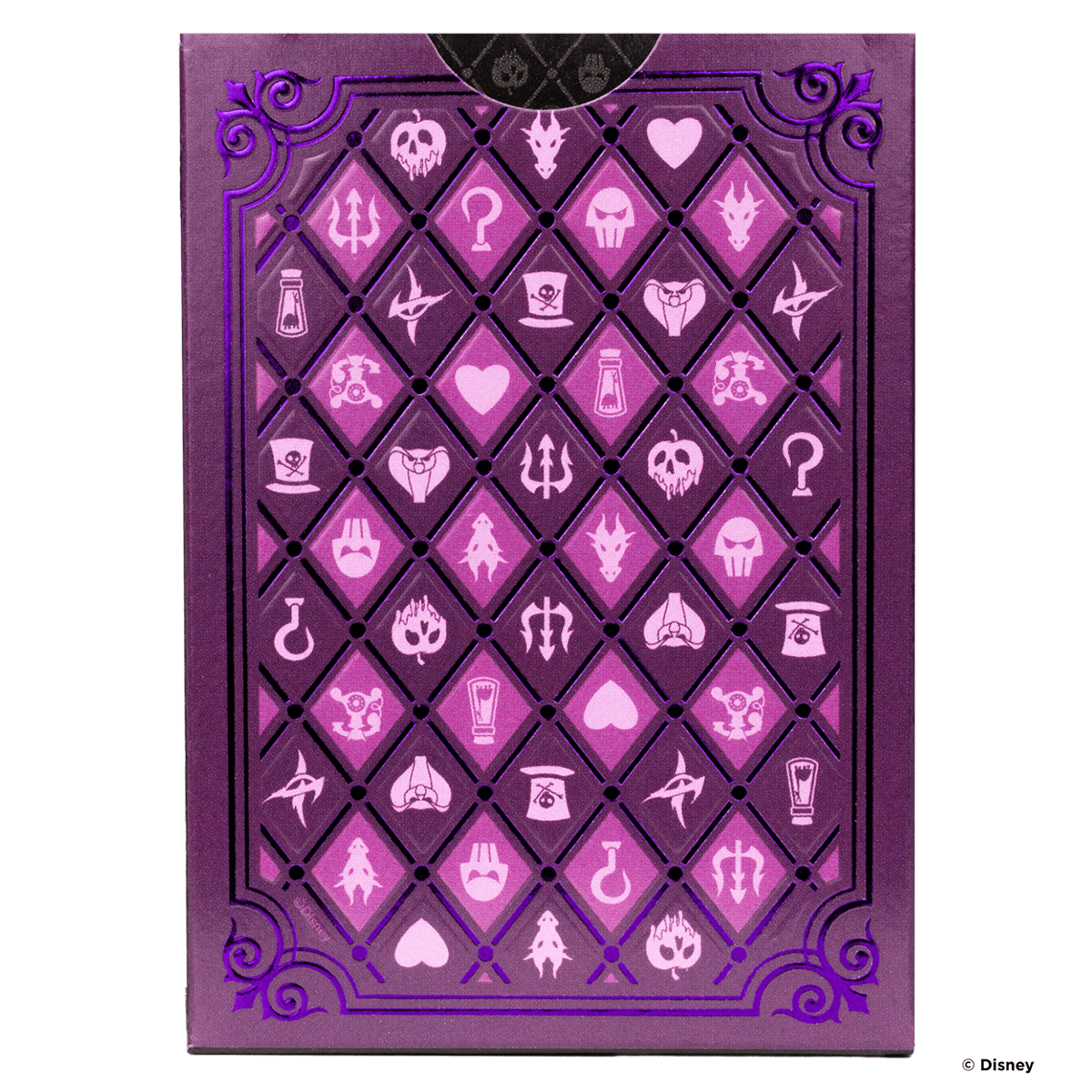 Bicycle Disney Villains Inspired Playing Cards-Purple-United States Playing Cards Company-Ace Cards &amp; Collectibles